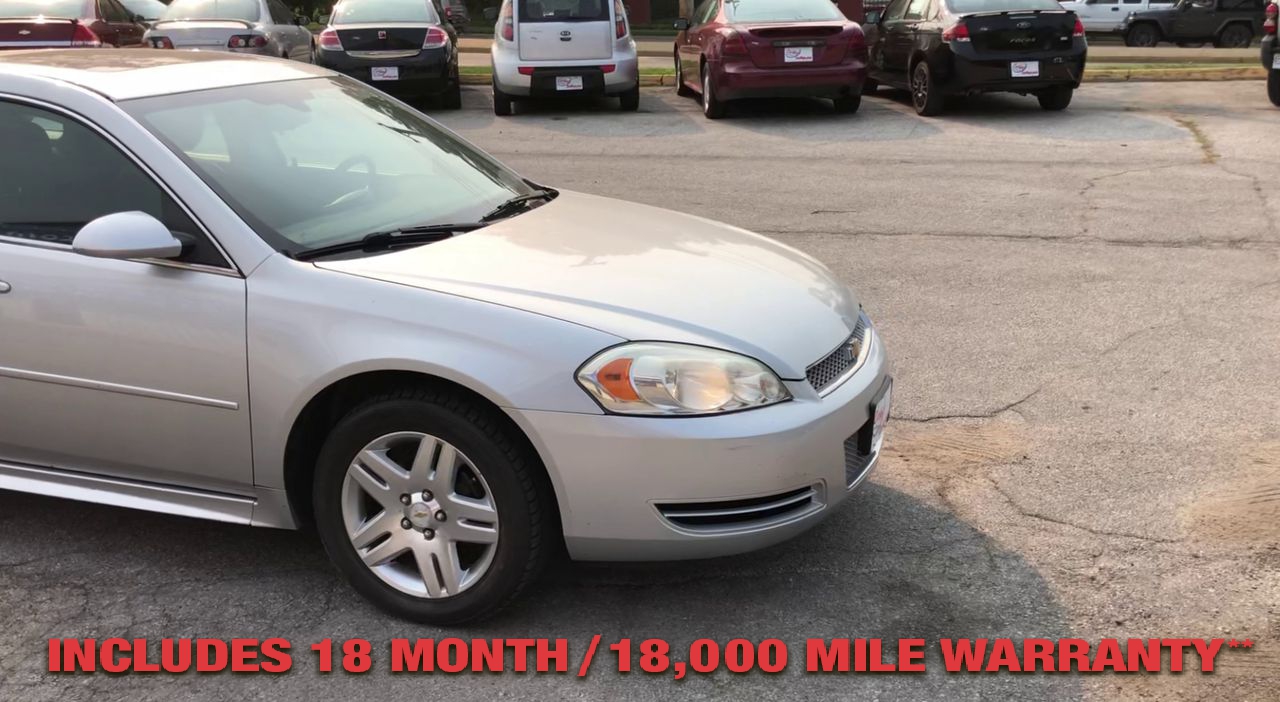 PreOwned 2012 CHEVROLET IMPALA LT Sedan 4 4D SEDAN S7716 in Des