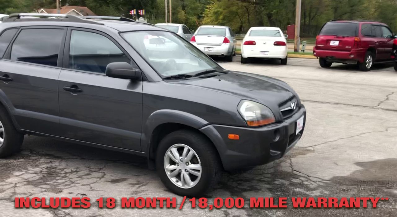 PreOwned 2009 HYUNDAI TUCSON GLS Sport 4D SUV FWD S8110 in Des Moines