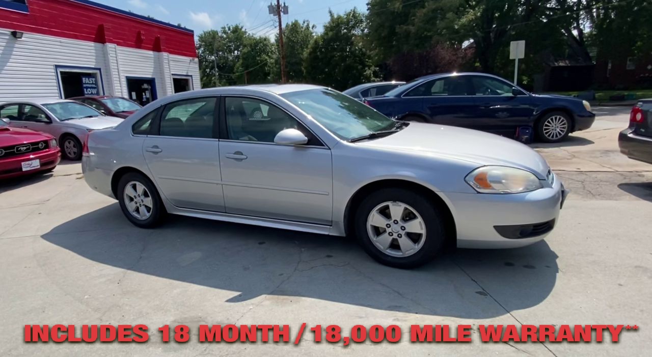 PreOwned 2010 CHEVROLET IMPALA LT Sedan 4 4D SEDAN S5062 in Council