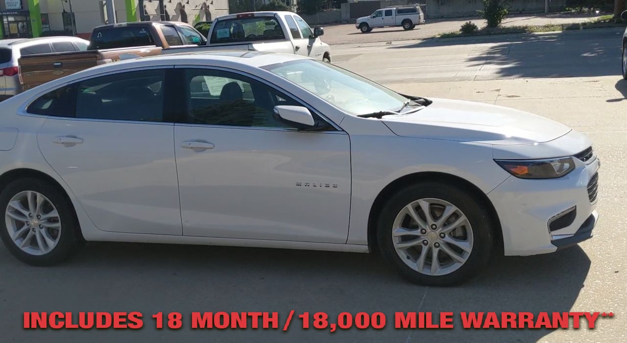 PreOwned 2018 CHEVROLET MALIBU LT SEDAN 4 4DR SEDAN S5168 in Sioux